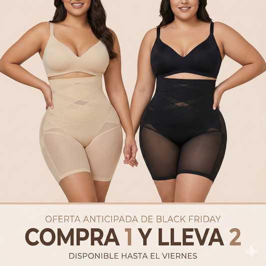 La Faja Short de Cintura Alta que te da la Silueta de Reloj de Arena al Instante