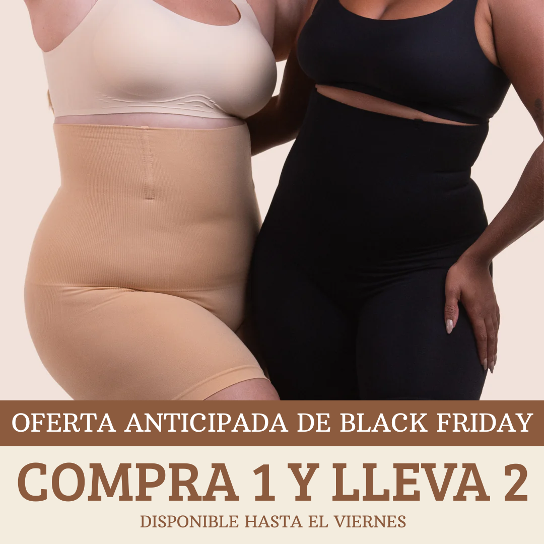 Libérate del Roce y las Marcas: 2 Up Shapers – La Faja Short Curvy que No se Enrolla (2x1)