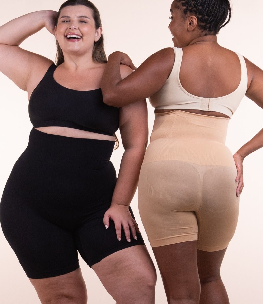 Libérate del Roce y las Marcas: 2 Up Shapers – La Faja Short Curvy que No se Enrolla (2x1)