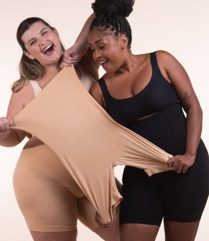 Libérate del Roce y las Marcas: 2 Up Shapers – La Faja Short Curvy que No se Enrolla (2x1)